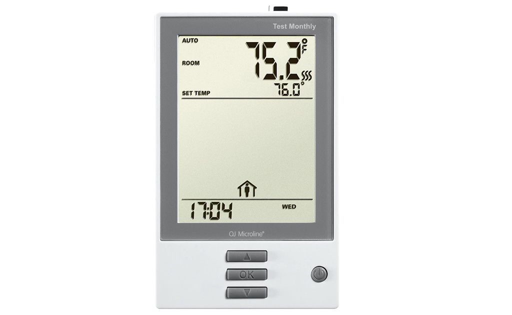 THERMOSTAT PROGRAMMABLE FLOOR HEAT GFCI 120/208/2440V 15AM