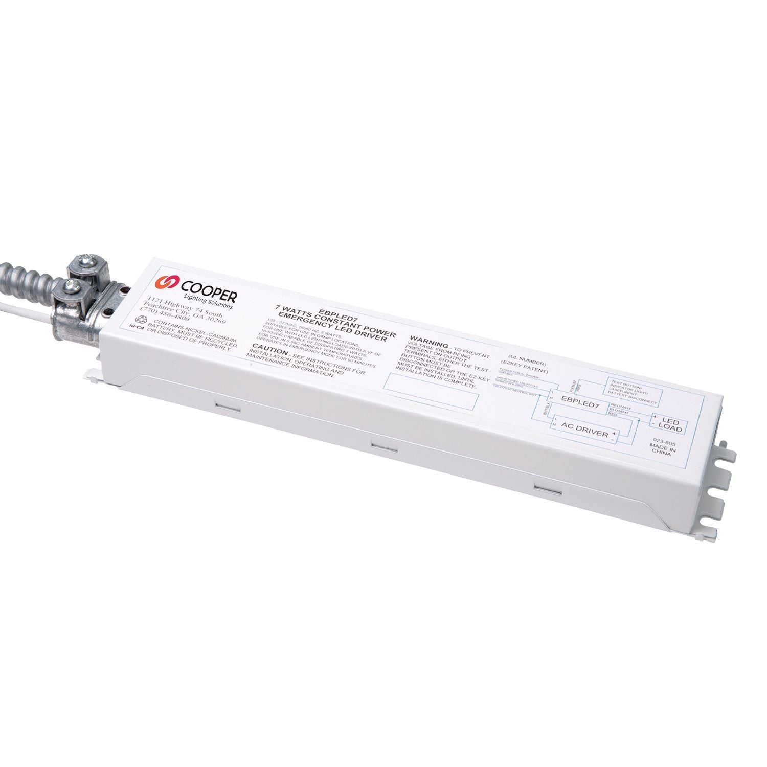 EBPLED7W Sure-Lites Emergency Lighting Lamp, 7 W, LED Lamp