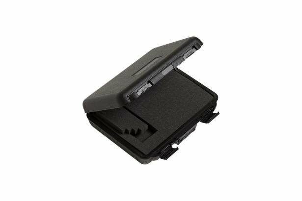 C101 Hard Latch Closure Carrying Case, 4 in L x 14-1/4 in W x 12.6 in D, Plastic