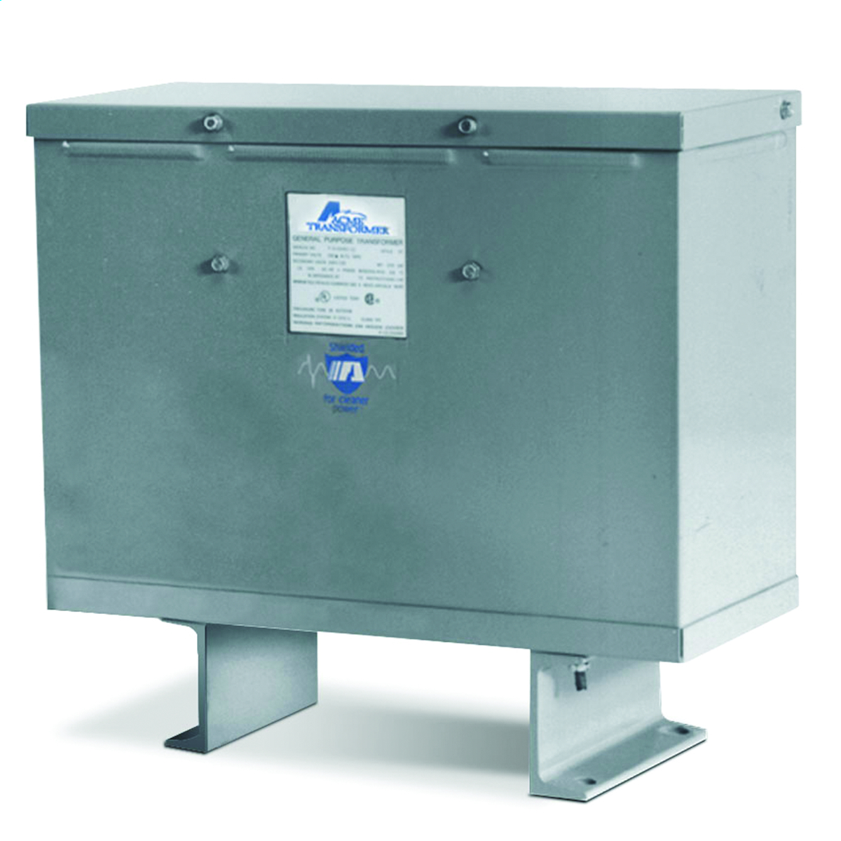 T3533411S Air Colled/Dry Distribution Transformer, 480D V AC Primary, 240D/120 VAC Secondary, 15 kVA Power Rating, 60 Hz, 3 Phase