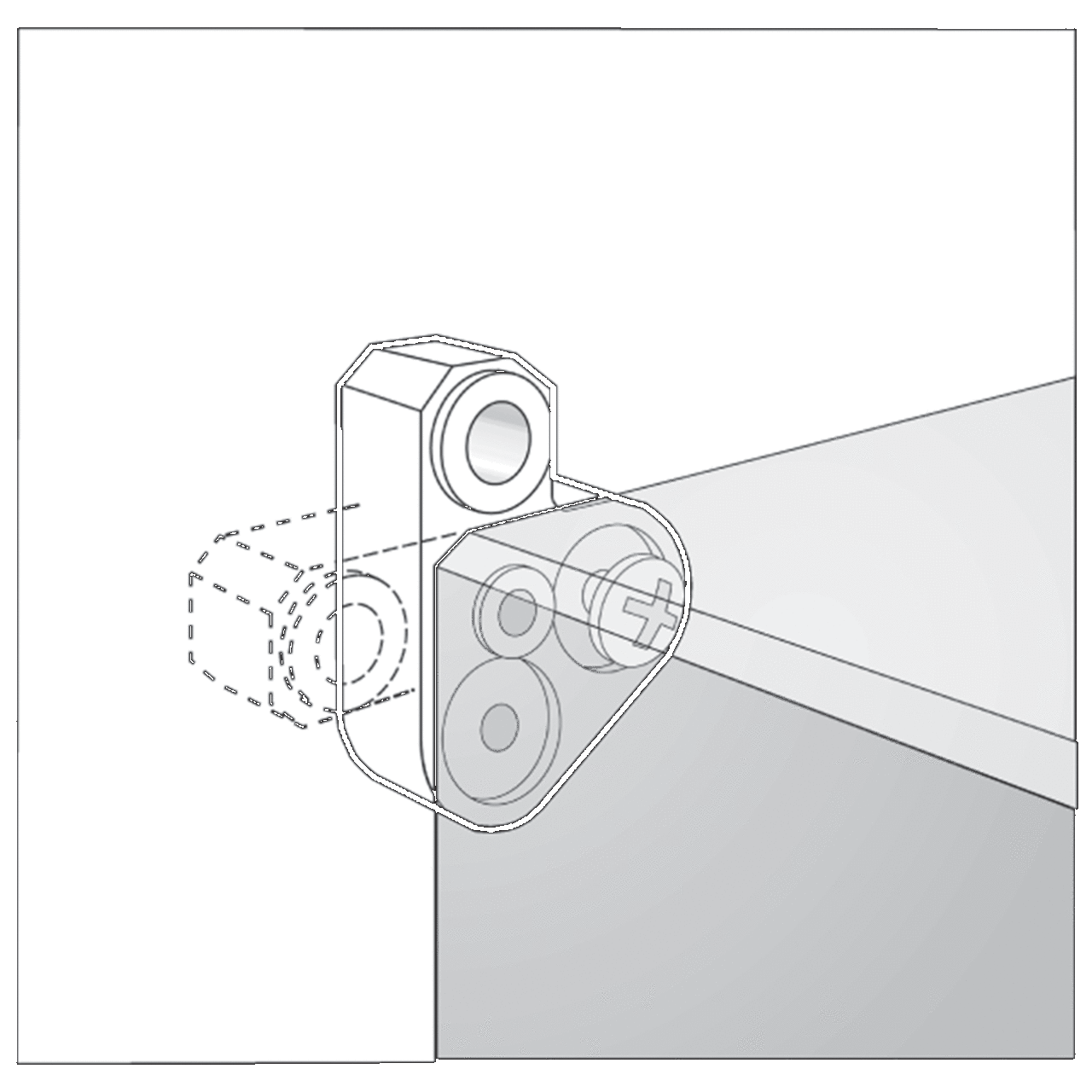 QDMFK Qline Q41Y Mounting Bracket Kit, For Use With QLine D Enclosures