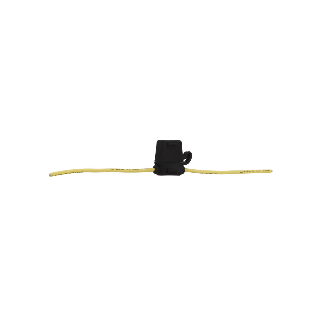 BK/HHG Fuse Holder With Cover and Cap, 32 V DC, 24 A, 12 AWG Wire, 1 Poles