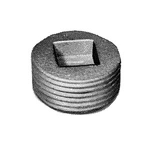 PLG100RA Unilets Dust-Ignitionproof Recessed Head Close-Up Explosionproof Plug, 1 in, For Use With IMC/Threaded Rigid Metallic Conduit, Aluminum, Natural