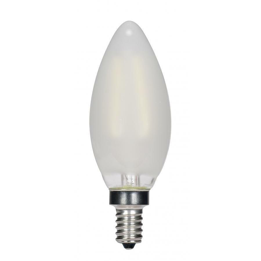 S9868 Dimmable LED Lamp, 3.5 W, 40 W Incandescent Equivalent, E12 Lamp, B11 Shape, 350 Lumens