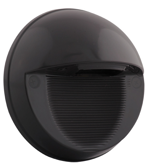 SLEDR5Y Landscape Round Step Light,) LED Lamp, 5 W Fixture, 100/120/208/240 V AC, Bronze/Polyester Powder Coated Housing