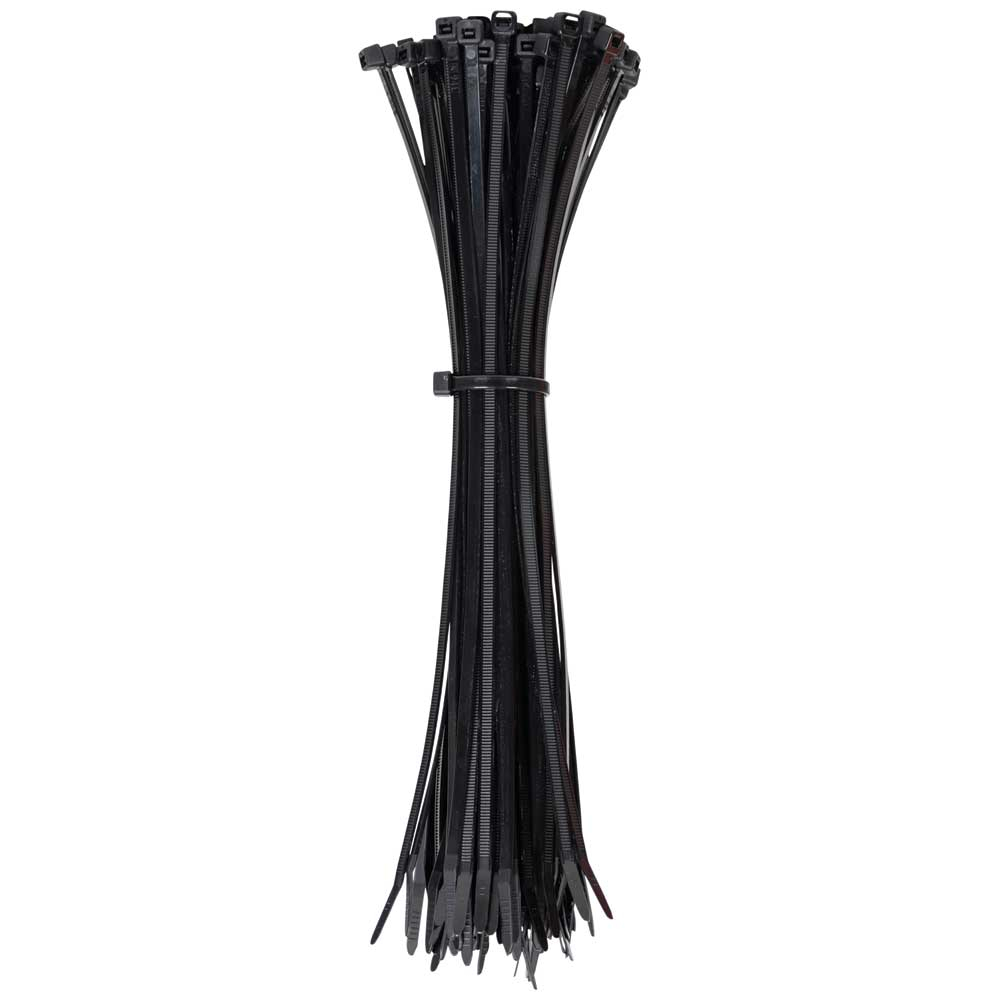 450-210 450 Cable Tie, 11.5 in L x 0.25 in W x , Nylon, Black