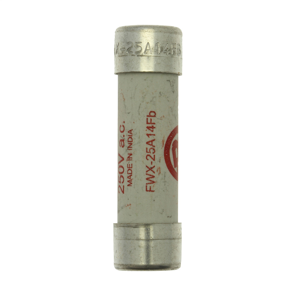 FWX-25A14F Fast Acting High Speed Fuse, 25 A, 250 V AC, 200 kA Interrupt, Cylindrical Body