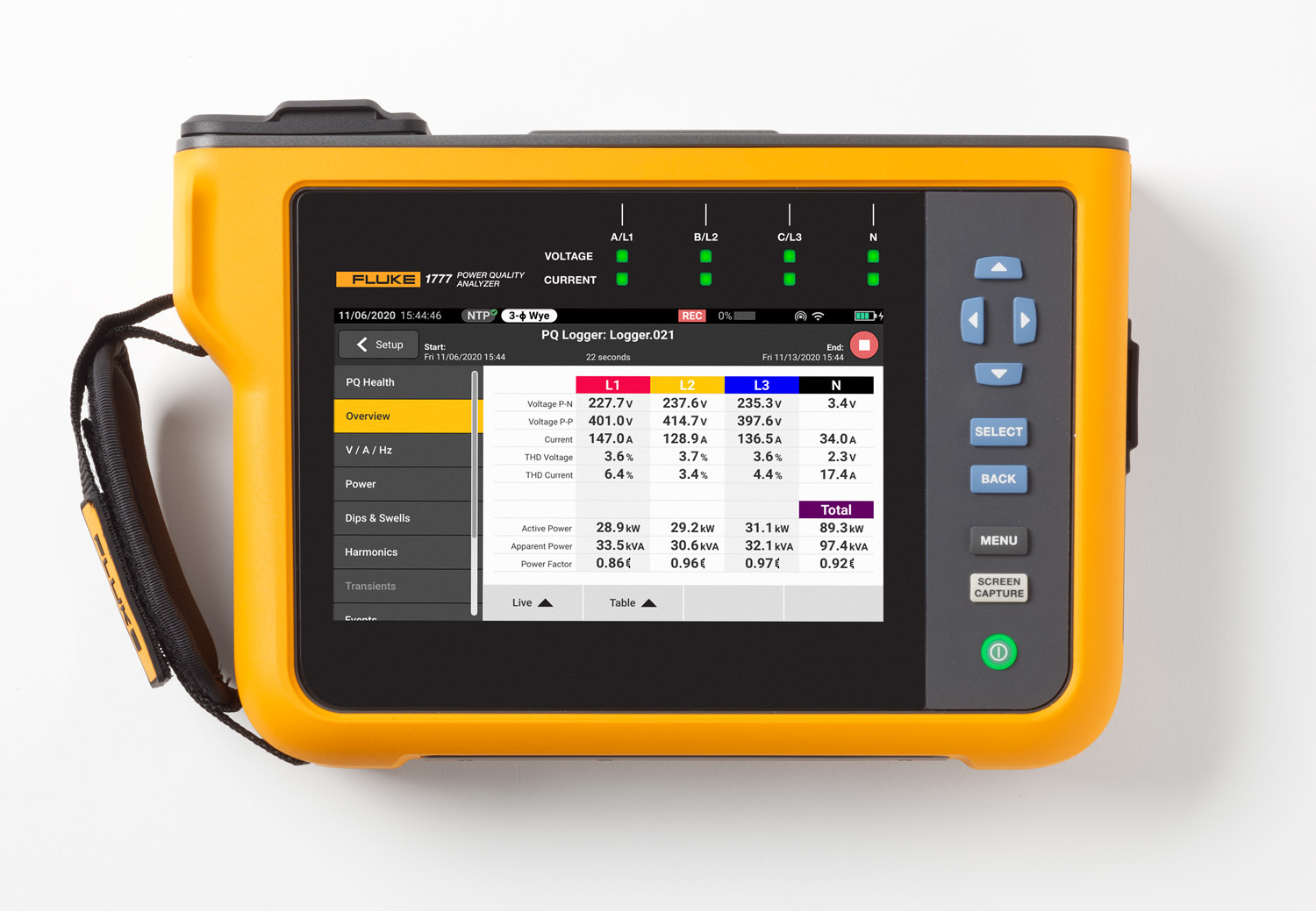 FLUKE-1777 Power Quality Analyzer