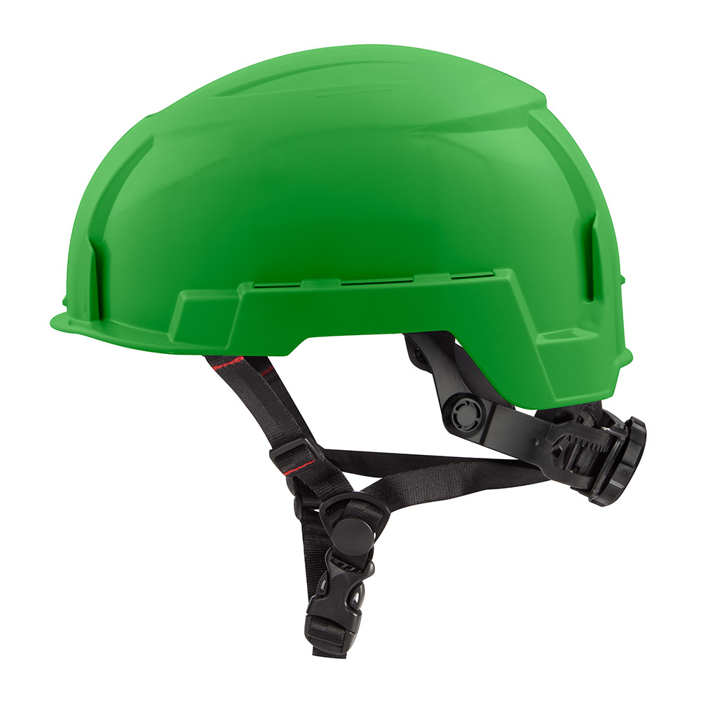 48-73-1307 Adjustable Safety Helmet, LEXAN Polycarbonate, Padded Suspension, ANSI Electrical Class Rating: Class E, ANSI Impact Rating: Type II, Swing Wheel Ratchet Adjustment