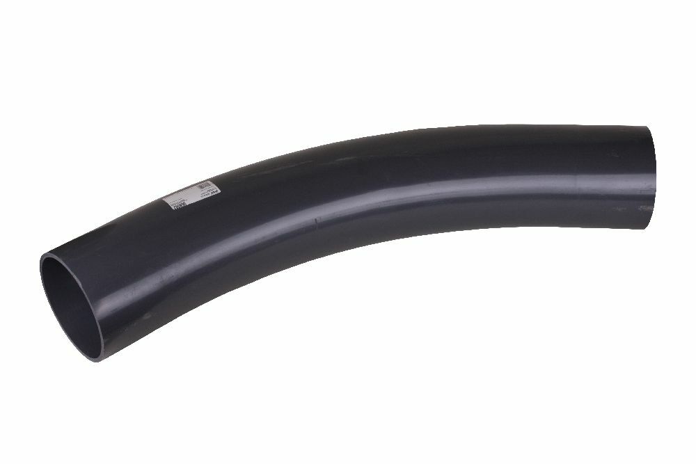 068082 Plain End Spigot 259 Conduit Sweep, 8 in Dia, 45 deg, 48 in Radius, PVC