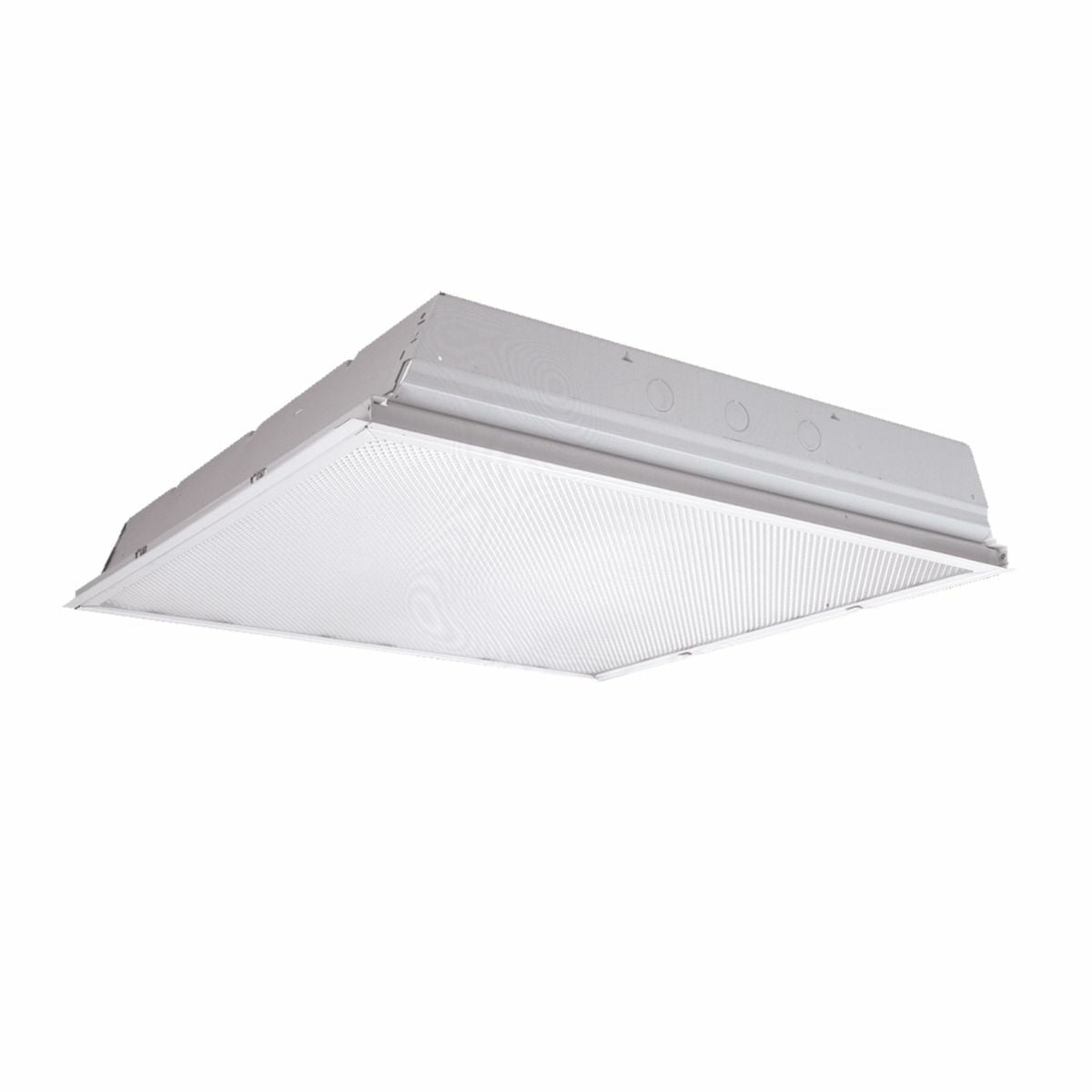 2GR8-2U6T8A-UNV-EB81-U Metalux Recessed Static Commercial Indoor Troffer, (2) T8 Lamp, 120 to 277 V AC, Steel Housing