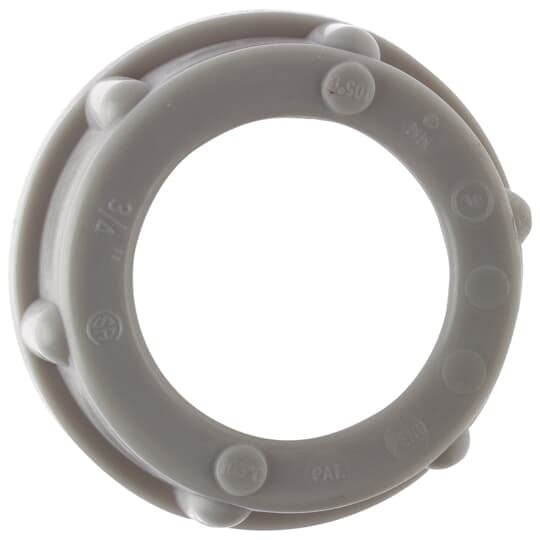 BU-506 Steel City Non-Metallic Conduit Bushing, 2 in Trade, Thermoplastic