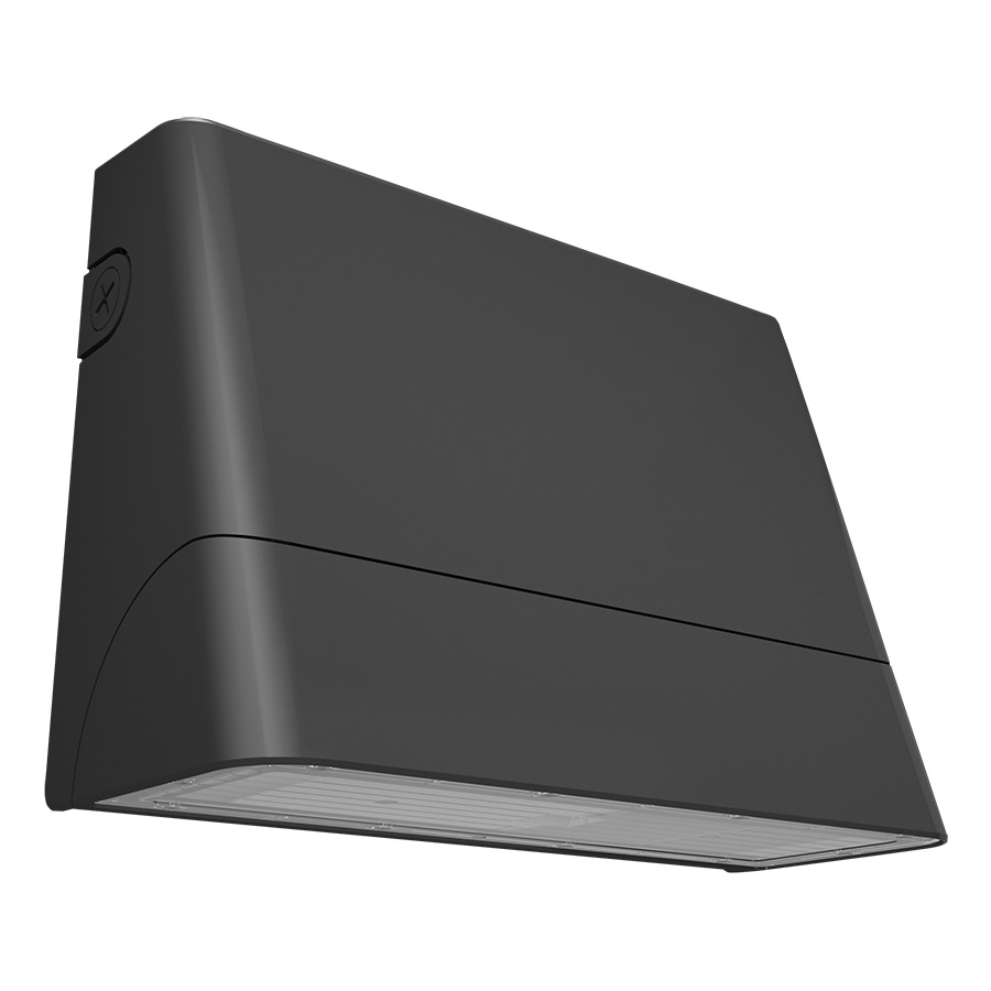 SLIM WALL PACK LARGE 150/125/100/75W 3000K/4000K/5000K ADJUSTABLE OPTIC 0DEG, 15DEG, 30DEG, 45DEG  BRONZE