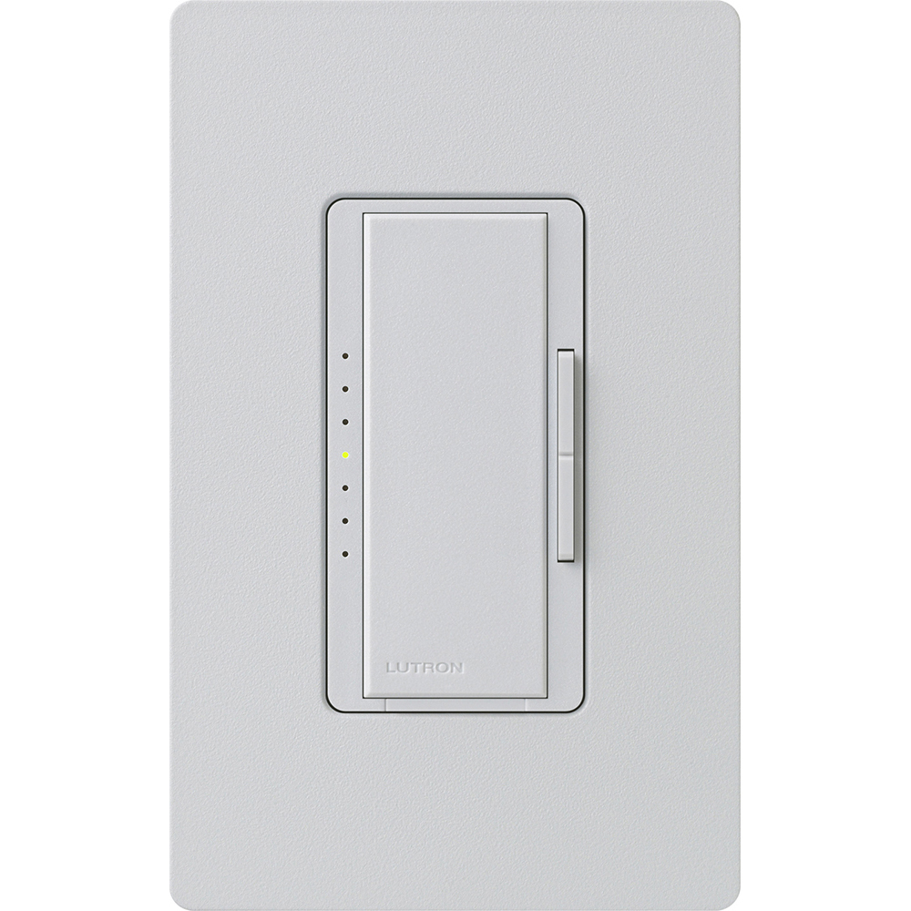 MSCELV-600M-PD Maestro ELV Dimmer Switch, 600W, 1 Pole/Multi-Location, Neutral Required, 120V, Palladium