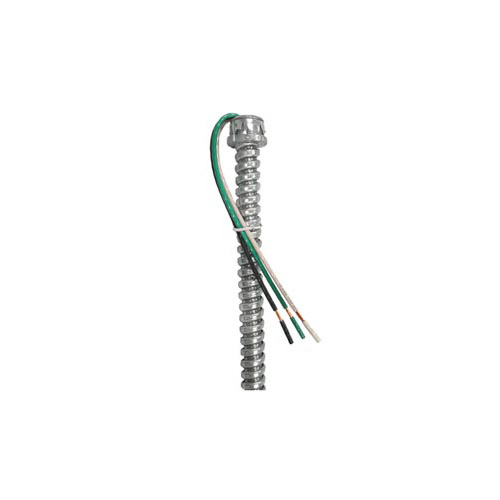 EPW1263AD Fixture Whip, (3) 12 AWG Stranded THHN Conductor, 6 ft L, 277 V AC