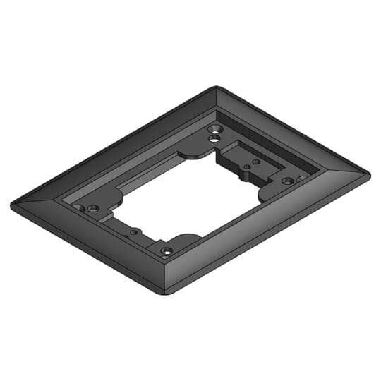P64P-CP-BLK Steel City Non-Metallic Carpet Plate, 4-5/8 in L x 6-1/8 in W, Polycarbonate
