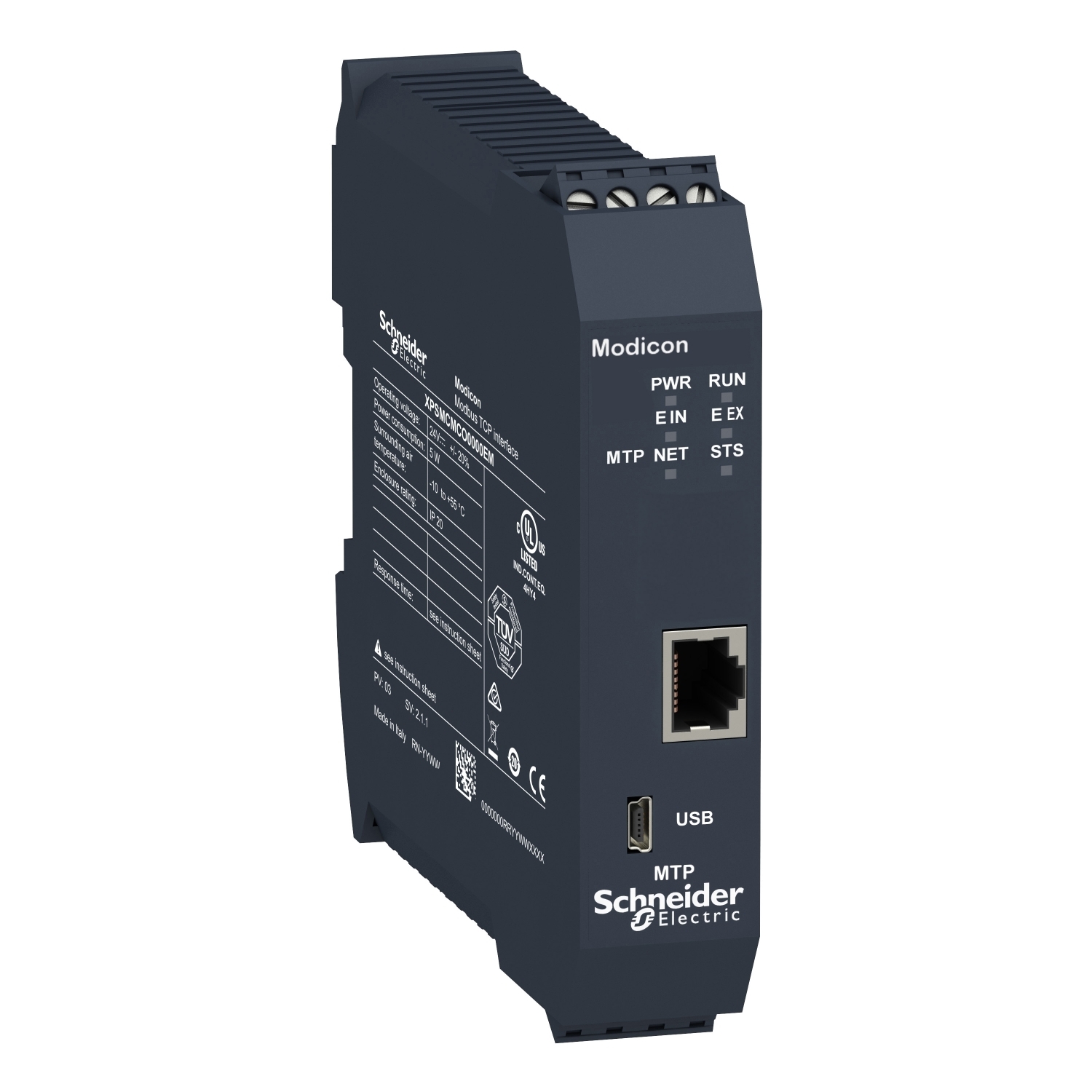 XPSMCMCO0000EM TCPIP Diagnostic Expansion Module With Screw Term, 24 V