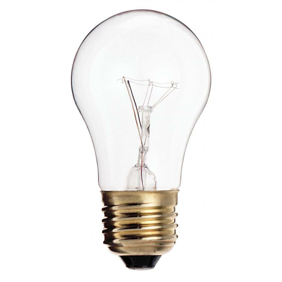 S8526 Dimmable Lamp, 40 W, E26 Incandescent Lamp, A15 Shape, 290 Lumens