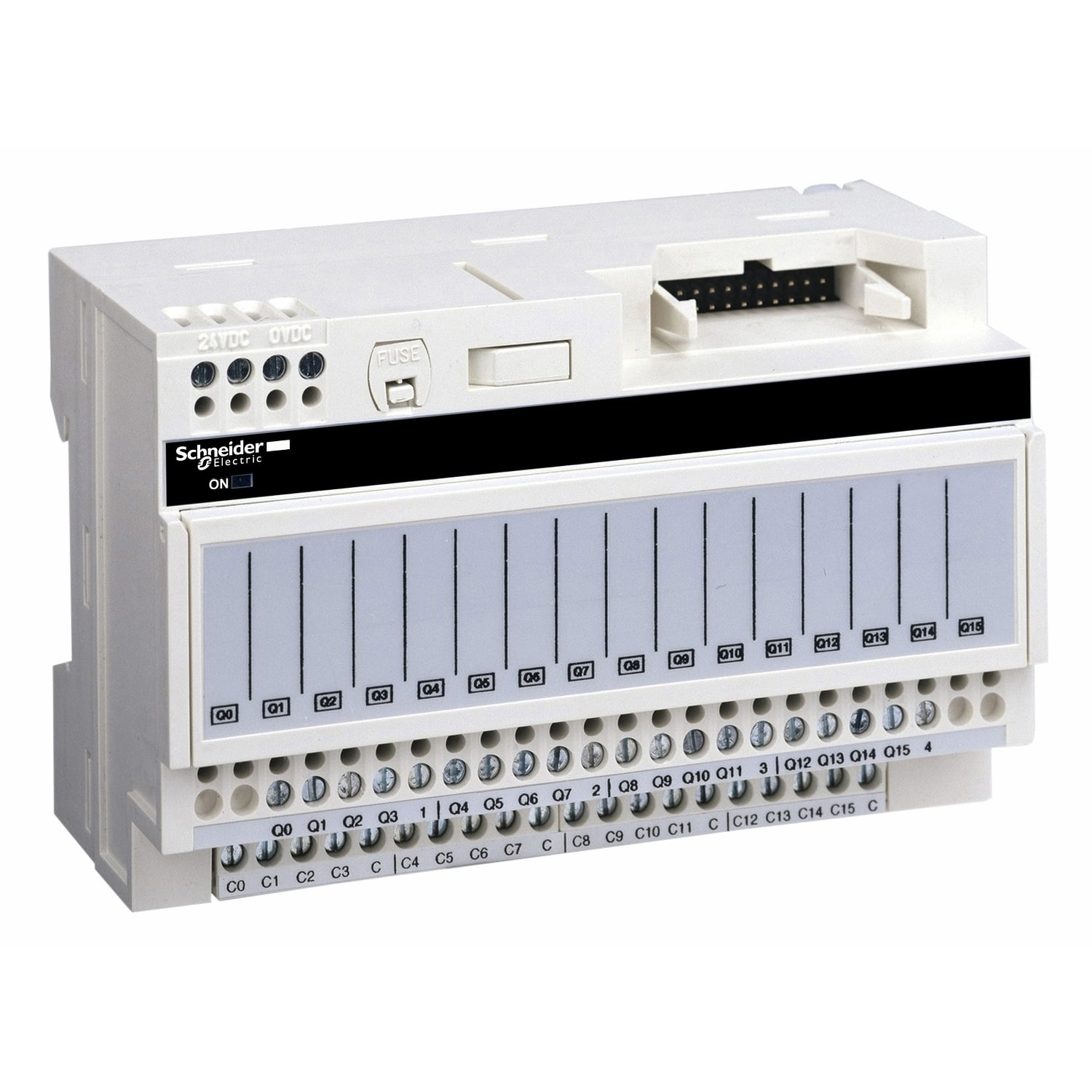 ABE7B20MRM20 Advantys Connection Sub-Base, 2 Terminals, For Use With Twido TWDLMDA40DTK/TWDLMDA20DTK Modular Base