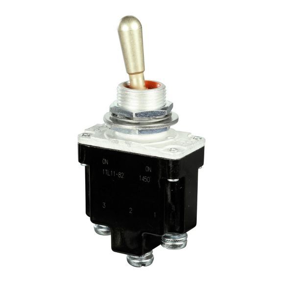 1TL1-7 MICRO SWITCH TL Series Toggle Switch, 277 V AC/250 V DC, 20 A, 50/60 Hz, SPDT Contact