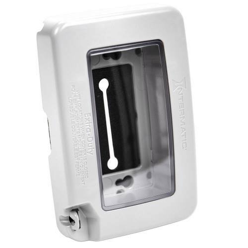 WP7000W 8-Configuration Extra Duty Low Profile Weatherproof In-Use Cover, 5-1/2 in L x 3-3/4 in W x 1-1/2 in D, Receptacle Cover, Plastic