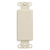80414-T Decora Blank Multimedia Insert With Ears, Plastic, Light Almond