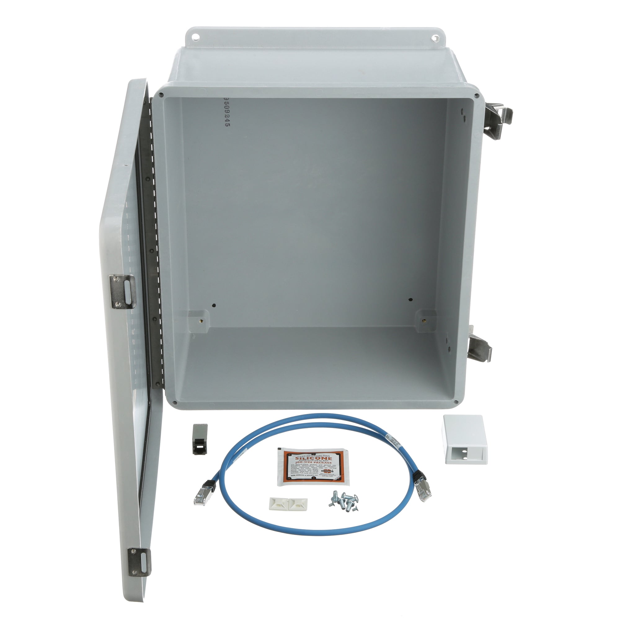 PZNWE14 PanZone 2-Slot Capacity Wireless Access Point Enclosure, 13-1/2 in W x 6-1/4 in D x 13.53 in H, NEMA 4X NEMA Rating, Fiberglass