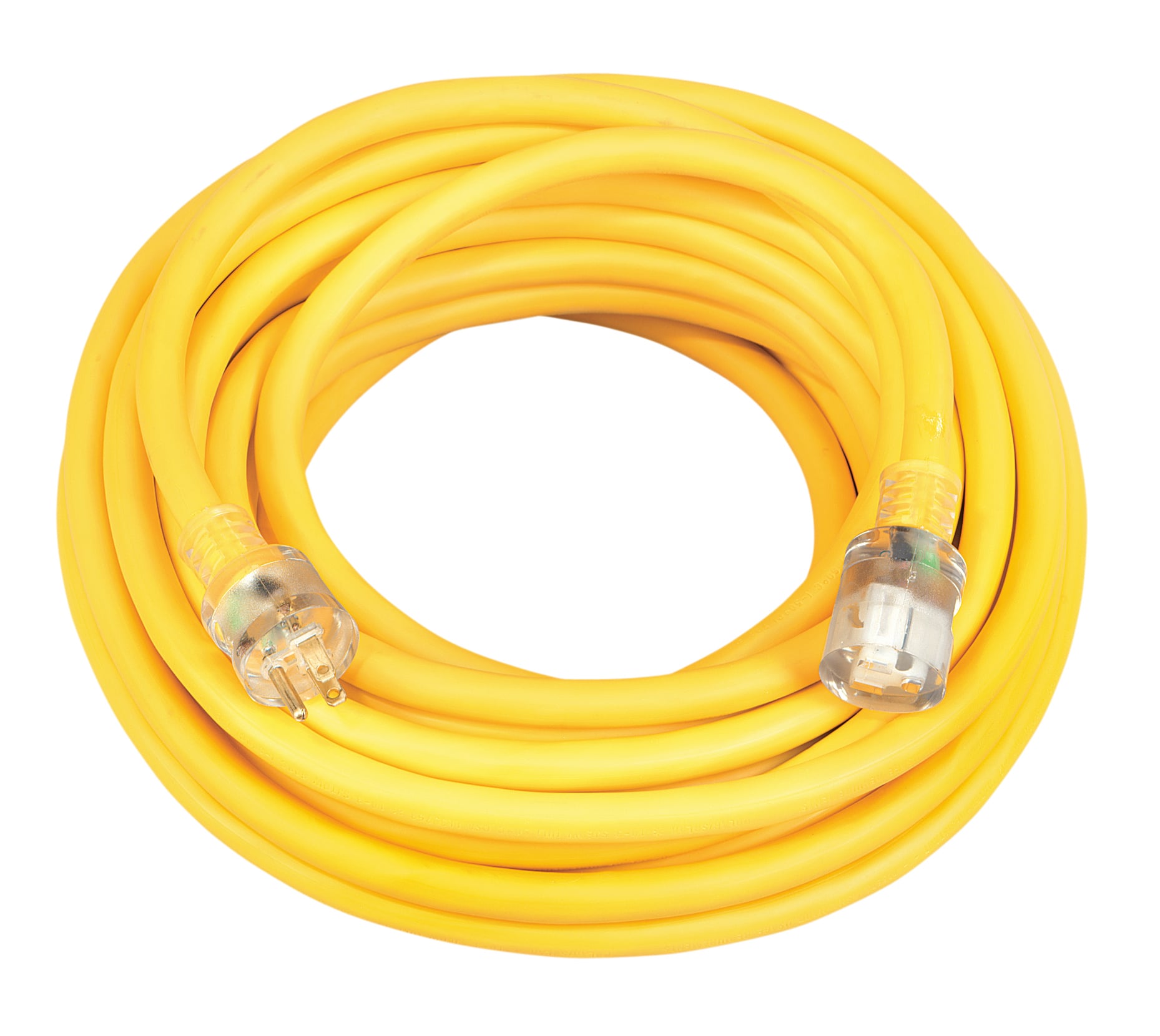 2689SW0002 Type SJTW Extra Heavy Duty Extension Cord With Lighted End, 125 V AC, (3) 10 AWG Copper Conductor, 100 ft L
