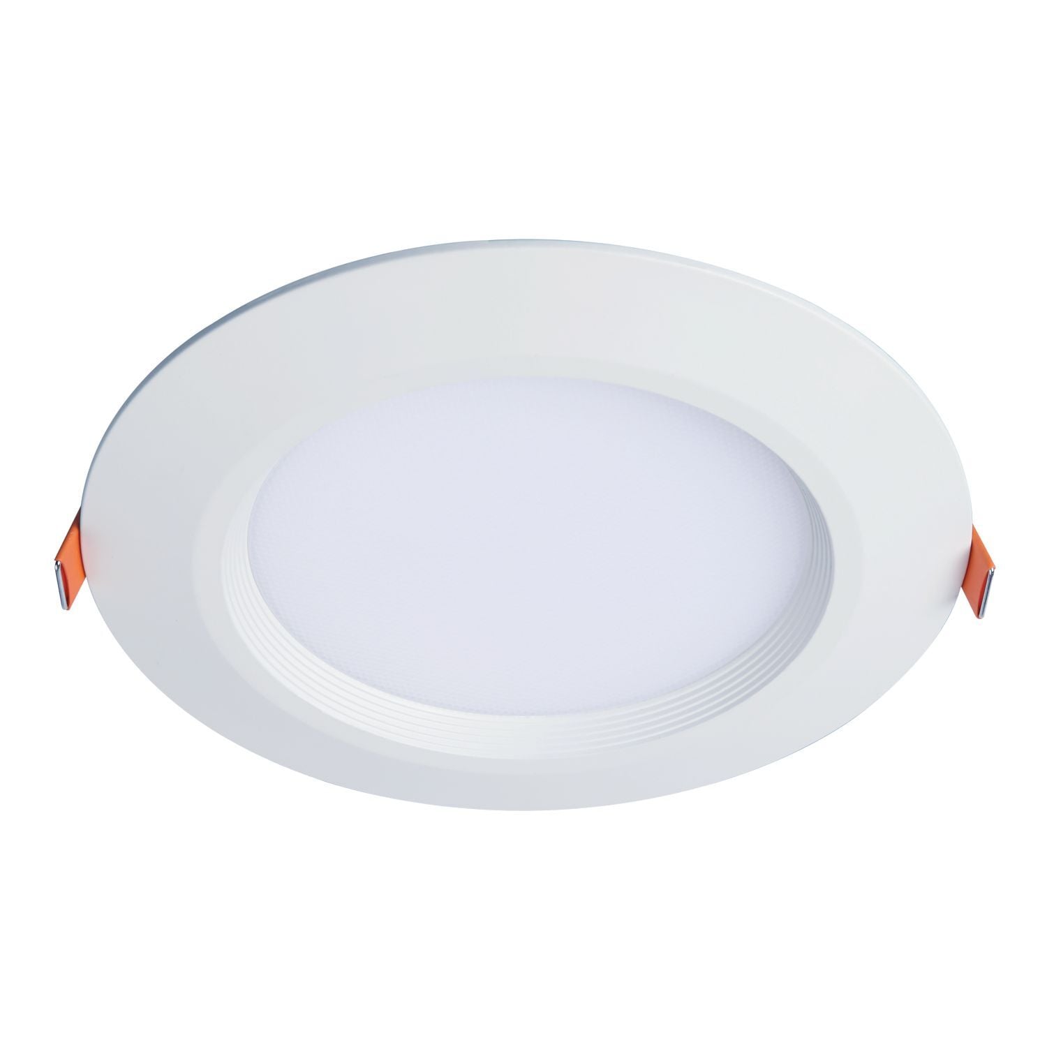 HLBC6099FSD2W1EMW Halo HLBC Lighting Fixture, LED Lamp, 12.4 W Fixture, 6.13 in Ceiling Opening, 120 V, Die Cast Aluminum Housing
