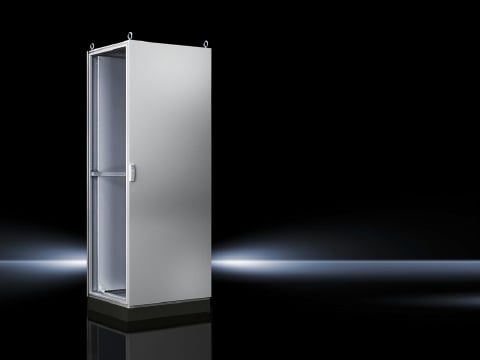 8628548 TS 8 1-Door Enclosure, 24 in W x 32 in D x 87 in H, Steel