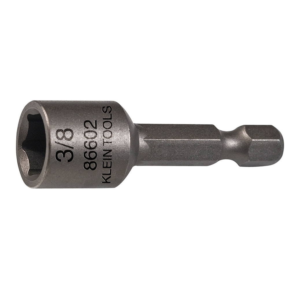 86600 Magnetic Hex Driver Bit With Quick Release Groove, 1/4 in Tip, 1-3/4 in OAL