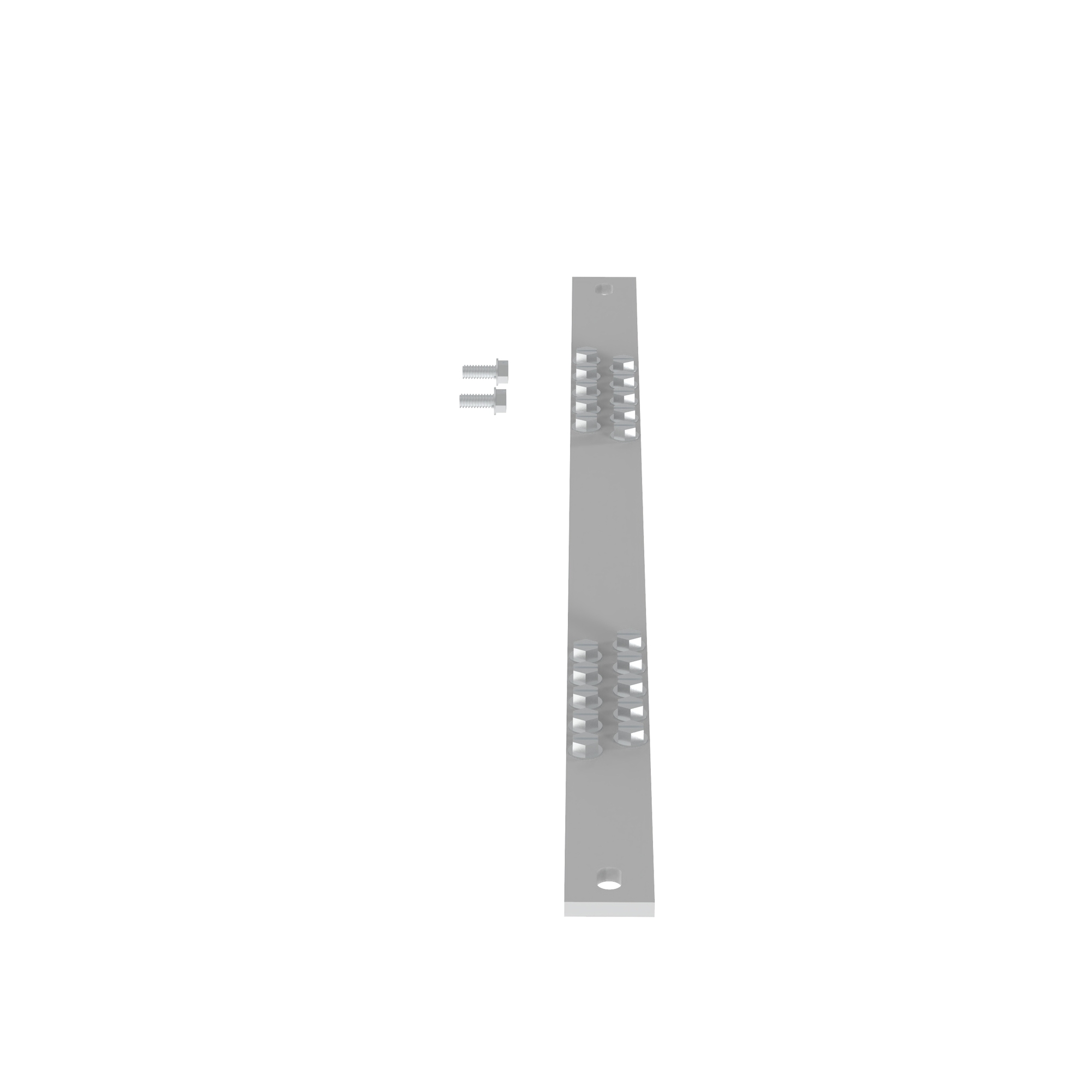 RGRB19Y StructuredGround Grounding Busbar Kit, For Use With 19 in Rack System, Copper