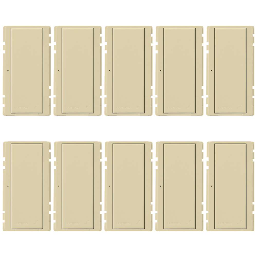 RK-S-10-IV Replacement Button Kit for Designer-Style Maestro Dimmer Switch, Ivory, 10 pack