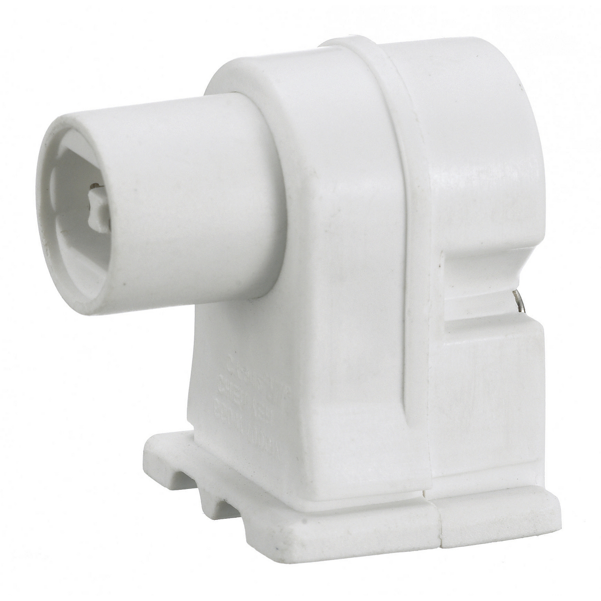 RL305 High Output Plunger End Standard Fluorescent Lamp Holder, 660 W Lamp, 600 V AC, 1.1 A, R17d Lamp Base