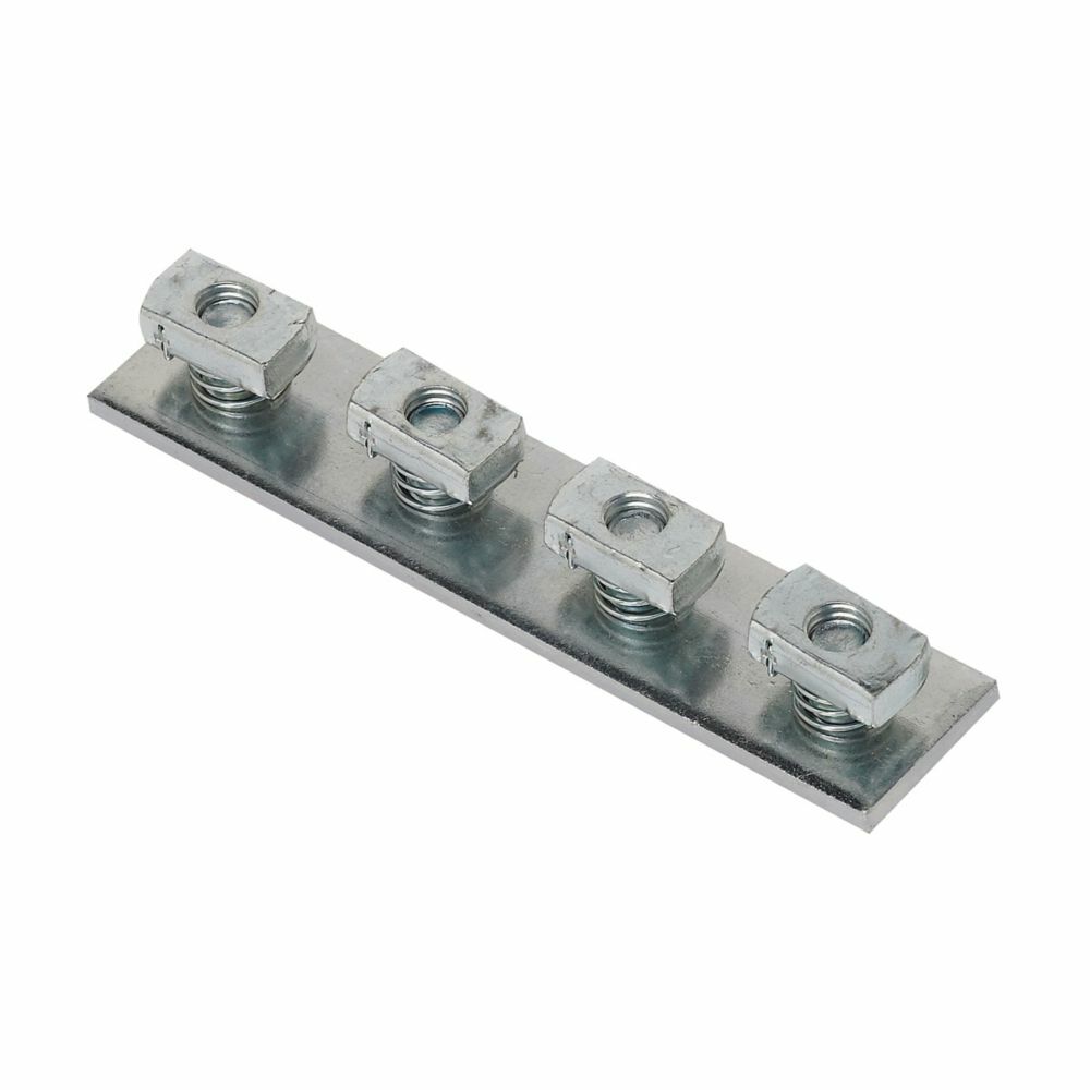 B341PAZN Pre-Assembled Splice Plate, 4 Holes, 7-1/4 in L