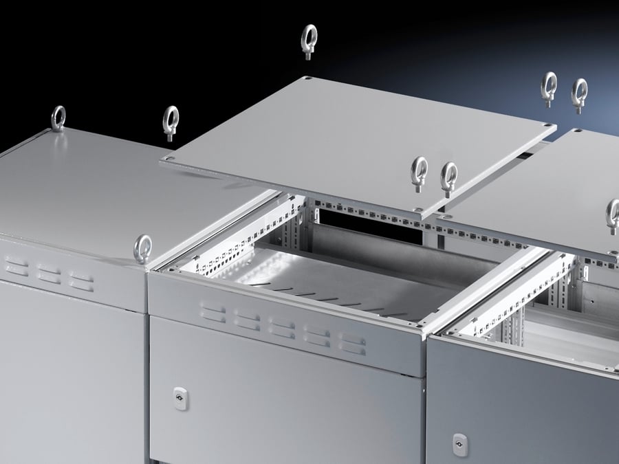 9671688 Closed Roof Plate, For Use With TS Series 800 mm W x 800 mm D Enclosure, IP55, Light Gray