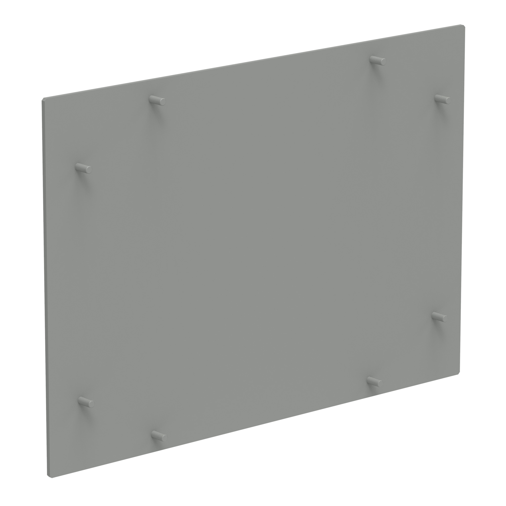CPFP5560 Concept C2 Replacement Front Plate, 24.06 in W, For Use With CONCEPT 21.85 x 23.62 in HMI Enclosures, Aluminum