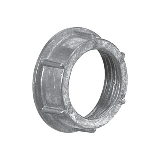 BU202 Steel City Conduit Bushing, 3/4 in Trade, Die Cast Zinc