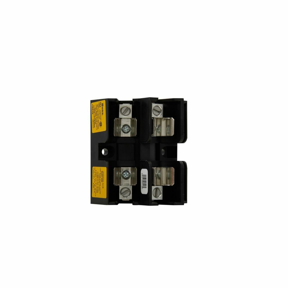 JP60030-3CR Pyramid Fuse Block With Reinforced Spring, 600 V, 30 A, Class: J, 14 to 2 AWG Wire, 3 Poles