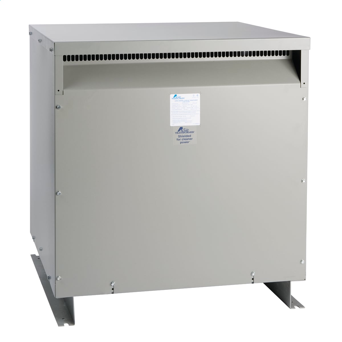 TP530233S Dry Ventilated Distribution Transformer, 240/480 V AC Primary, 120/240 VAC Secondary, 167 kVA, 60 Hz, 1 Phase