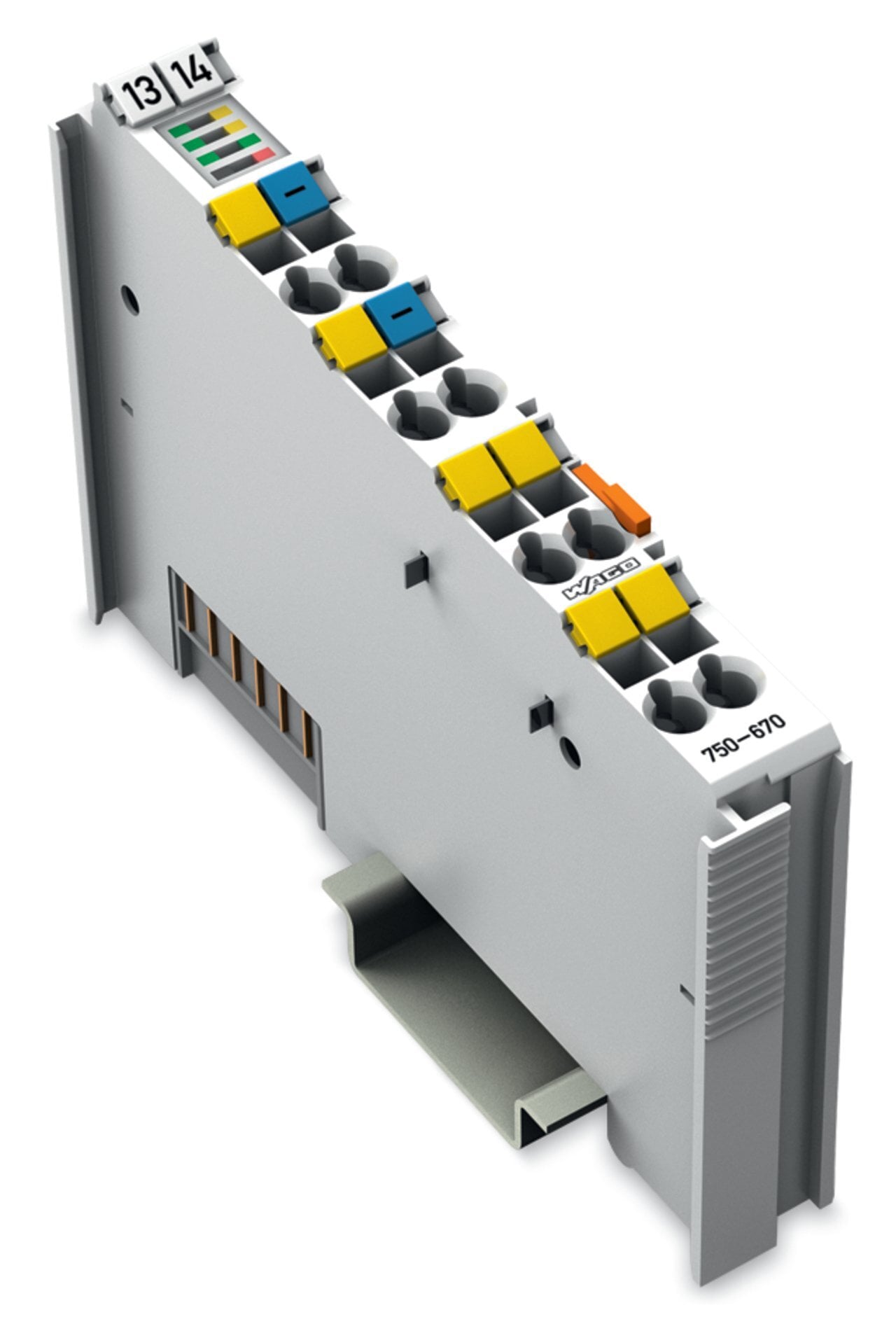 750-670 Single-Shot Mode Stepper Controller, 5 V DC, 2.8 mA, 2 Outputs