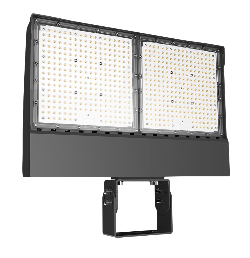 X17PA450T/480/PCT X17 Adjustable Floodlight, LED Lamp, 250 W Fixture, 480 V, Bronze Housing
