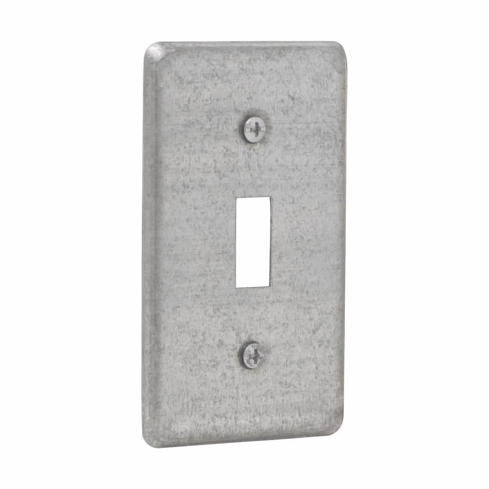 TP618 Thepitt Utility Electric Box Cover, 4 in L x 2-1/8 in W, Steel
