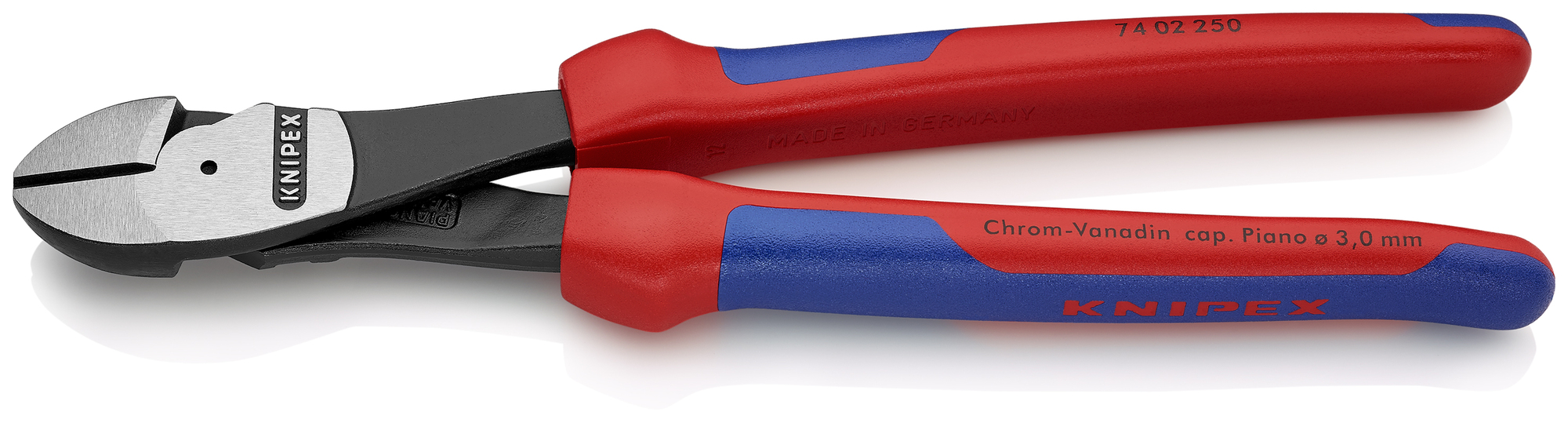 High Leverage Diagonal Cutters, 10 in., Multi-component, Polished