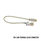 TRU-LINK Terminal Block Connector - 12 in. - Black