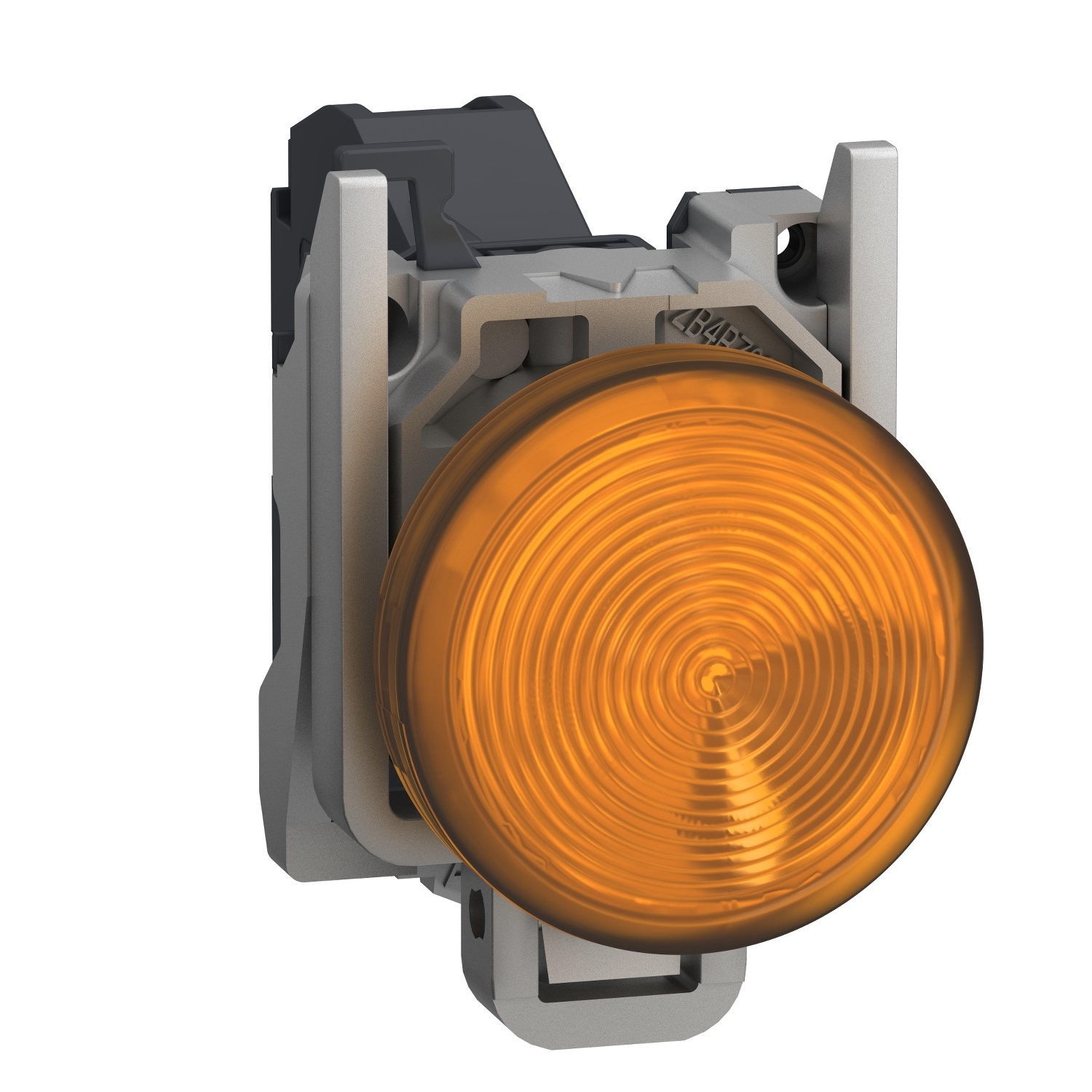 XB4BVBM5GEX Harmony XB4 Series Pilot Light, 24 to 254 V AC/DC, Flush mount