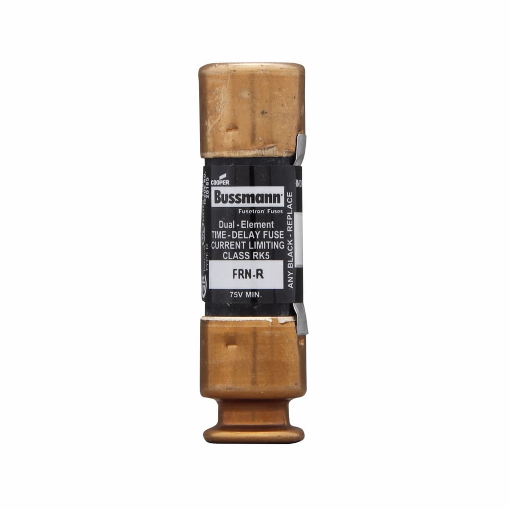 FRN-R-25ID Fusetron  Current Limiting Time Delay Fuse, 25 A, 250 V AC/125 V DC, 200/20 kAIC Interrupt, RK5 Class
