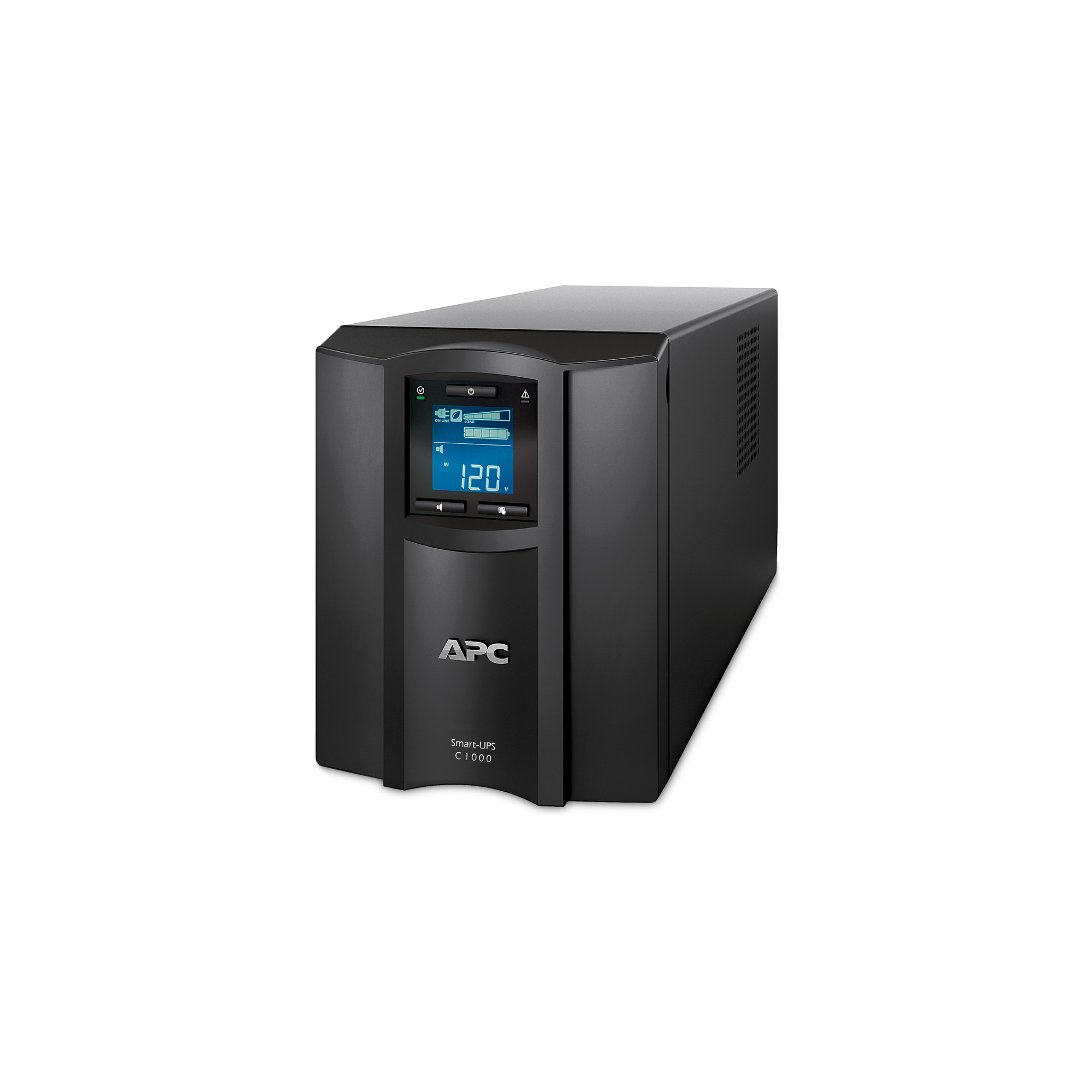 SMC1000C Smart-UPS, 120 V Input, 120 V Output, 600 W Power Rating, (8) Outlets