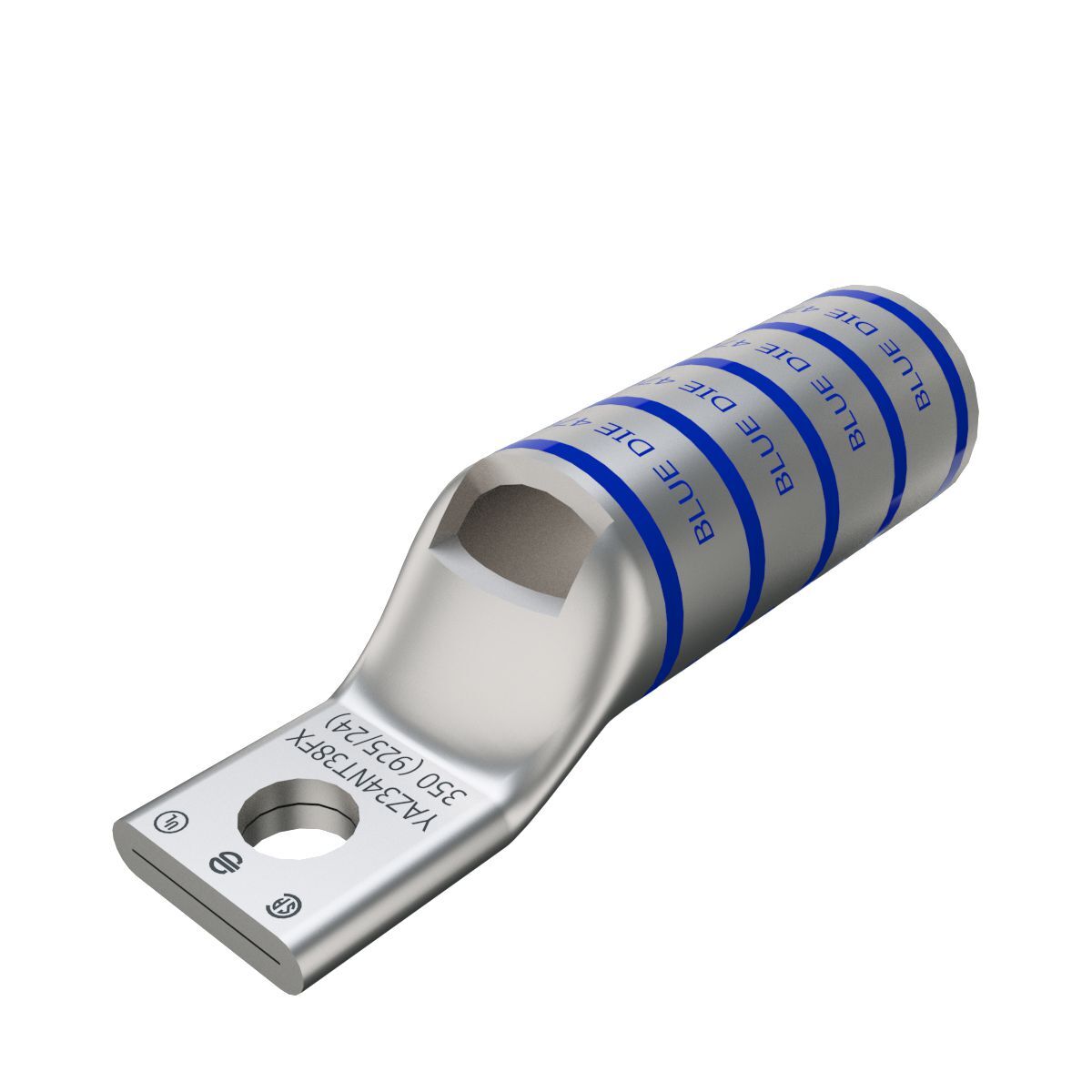 YAZ34NT38FX YA Series YA-TC Compression Terminal, 350 kcmil Conductor Copper Conductor, 3/8 in Stud