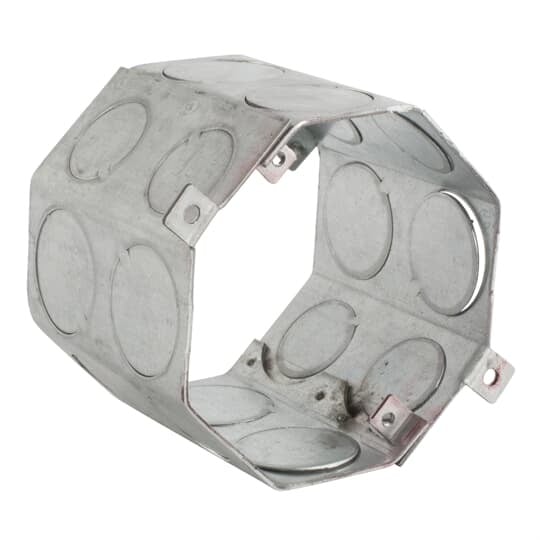 54561-3/4-1 Steel City Drawn Masonry Concrete Box, Steel, 41 cu-in Capacity, 1 Outlets, 16 Knockouts